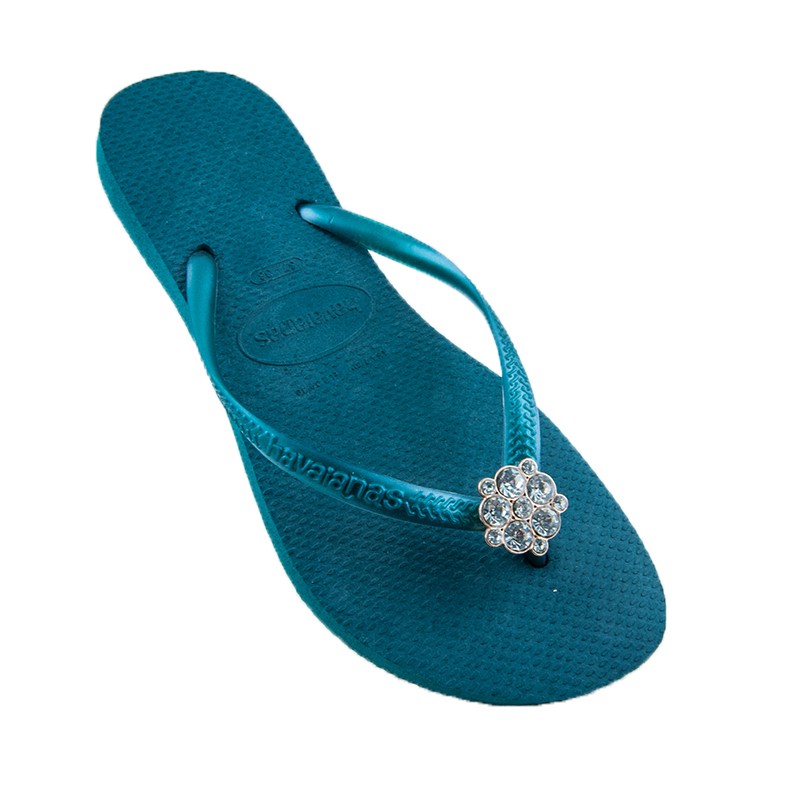 HAVAIANAS Σαγιοναρα Γυναικεια HCRYSTAL POEM ΠΡΑΣΙΝΟ