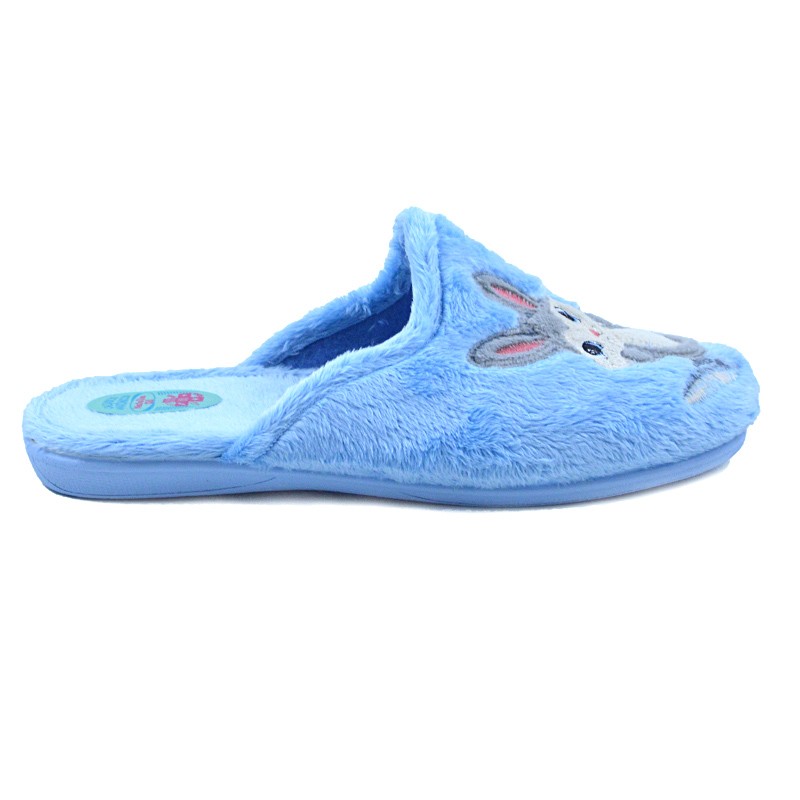 NATALIA Γυναικεία Παντόφλα - 5044 - ΓΑΛΑΖΙΟ