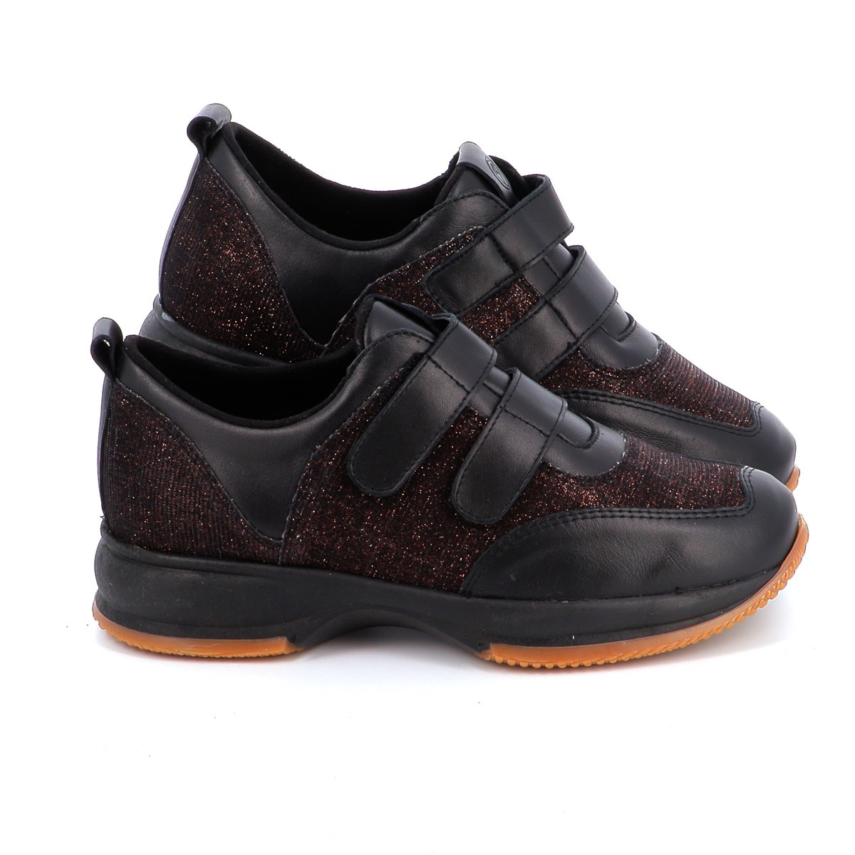 PAREX Sneaker Γυναικείο Δέρμα - 10726028 ΜΑΥΡΟ - ΜΑΥΡΟ